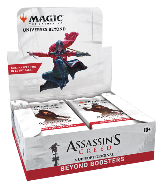 MAGIC THE GATHERING: UNIVERSES BEYOND: ASSASSINS CREED BEYOND BOOSTER BOX (24CT)