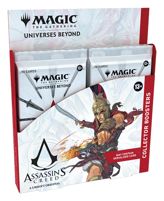 MAGIC THE GATHERING: UNIVERSES BEYOND: ASSASSINS CREED COLLECTOR BOOSTER BOX (12CT)