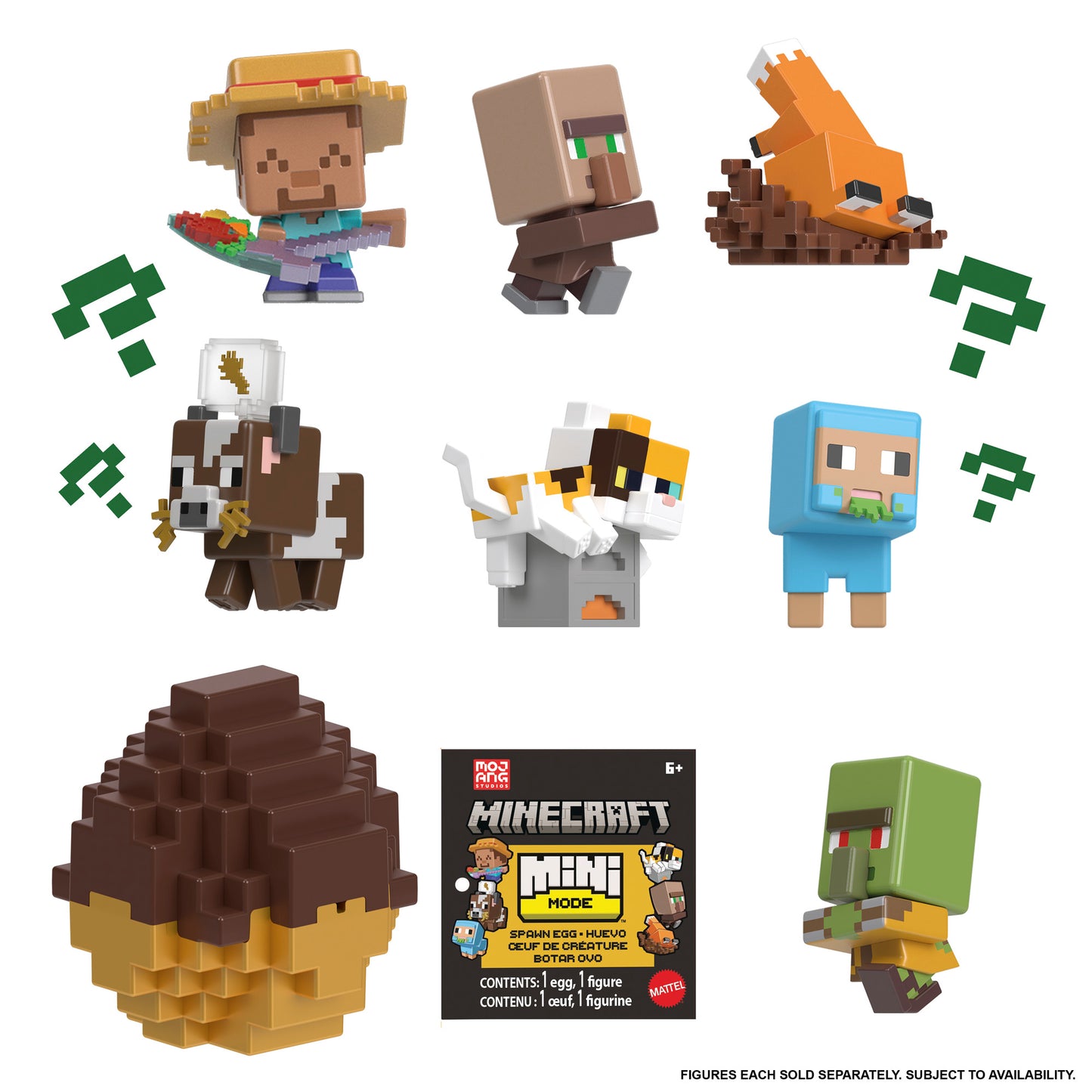 Minecraft Mini Mode Spawn Egg Blind Pack