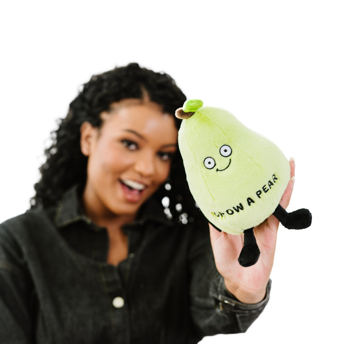 "Grow a Pear" Plush Pear
