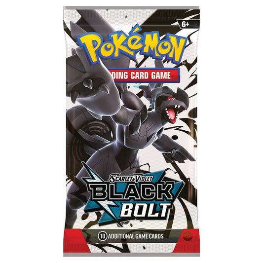 Pokémon TCG: Scarlet & Violet 10.5: Black Bolt 3-Pack Tech Blister