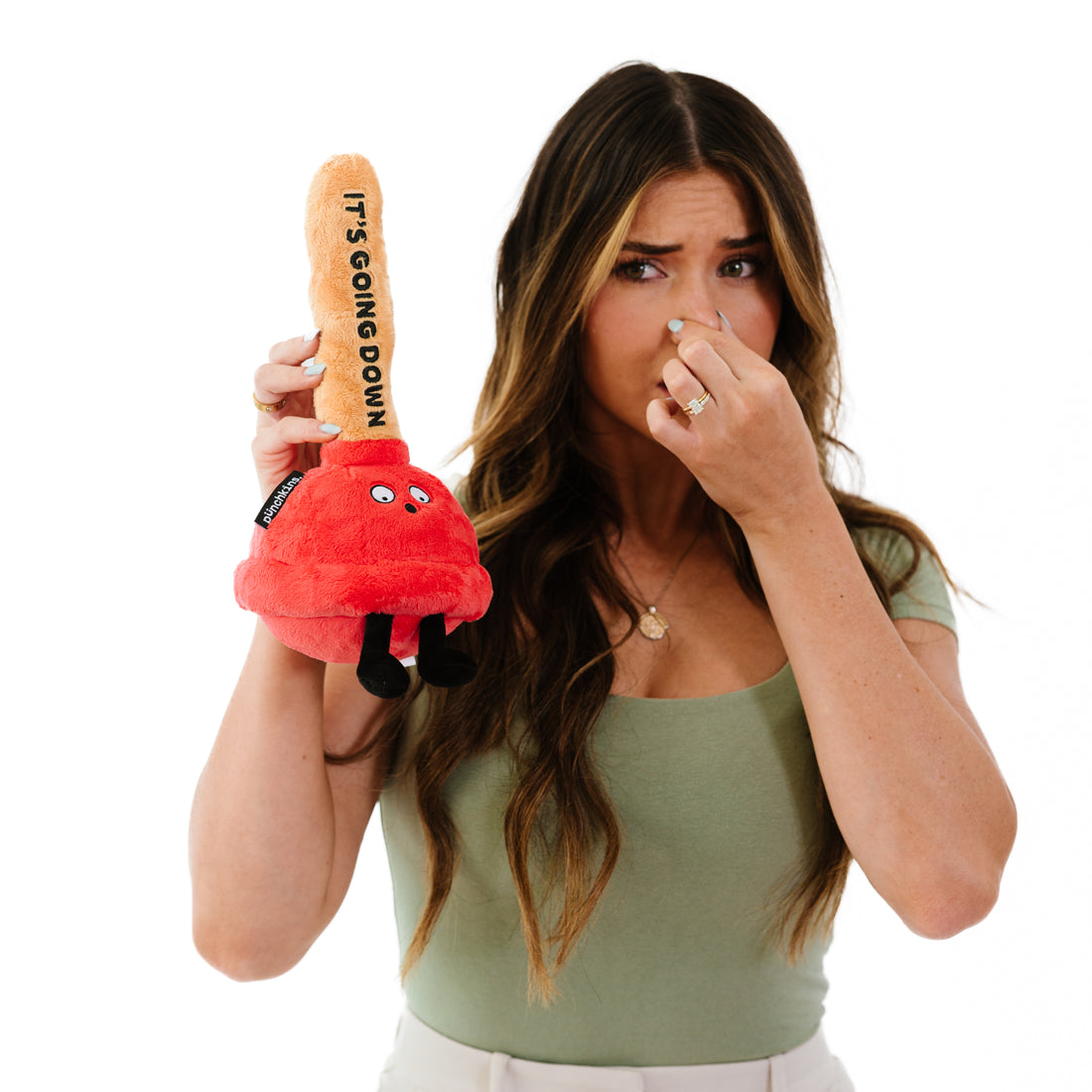 "It's Going Down" Plush Plunger