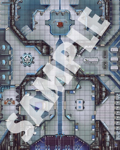 Starfinder RPG: Flip-Mat - Wars- : 1 flip-mat