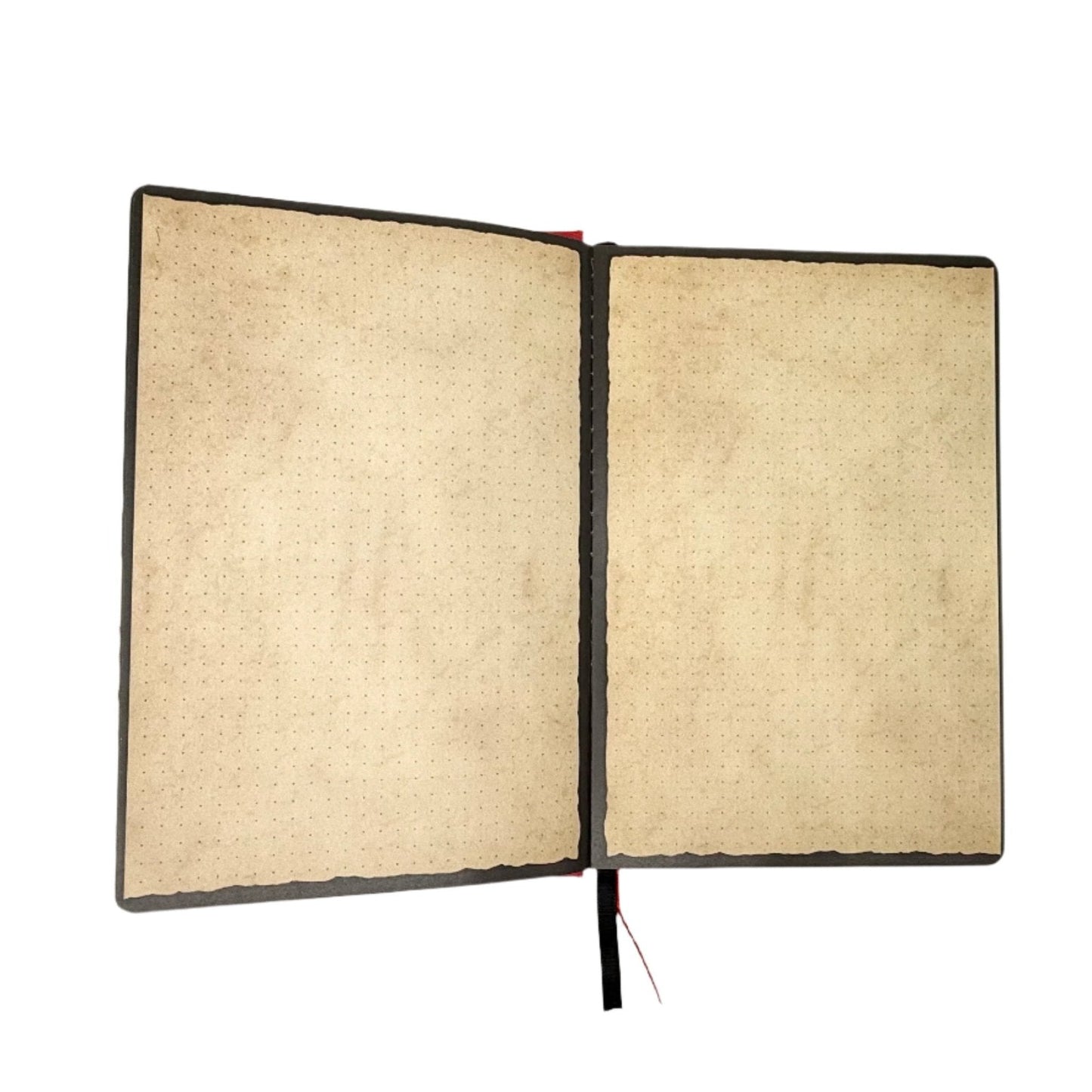 Dotted Red Journal w/ Black Compass Foil by Hexed®
