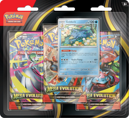 Pokémon: Mega Evolution: 3-Booster Blister