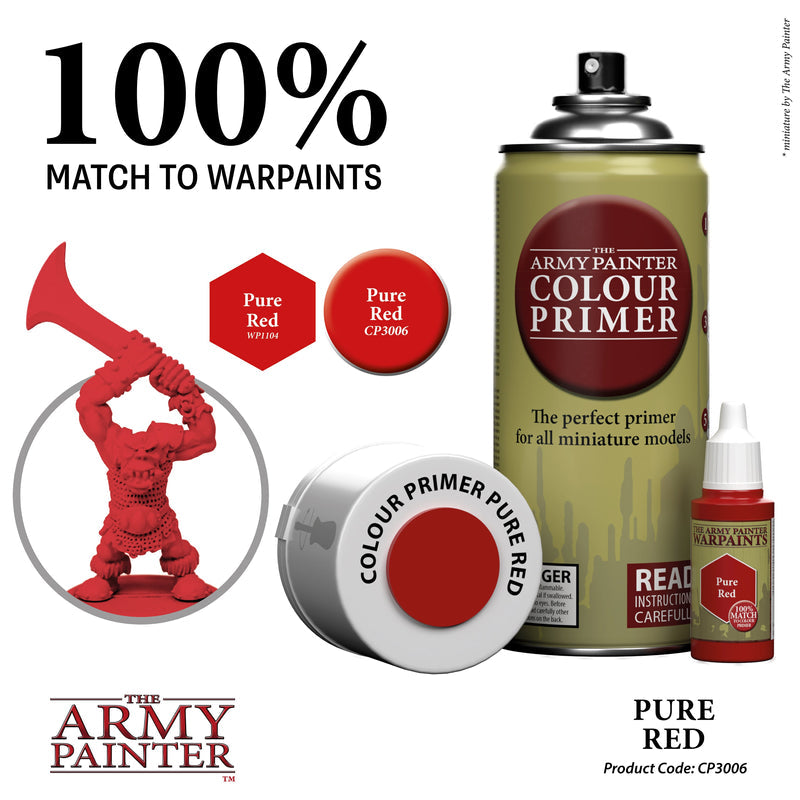 Army Painter: Color Primer - Pure Red