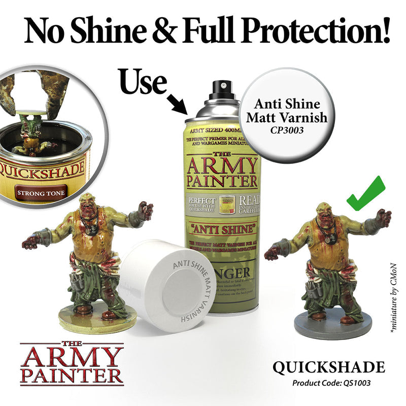 Army Painter Quickshades: Dark Tone 250 ml.