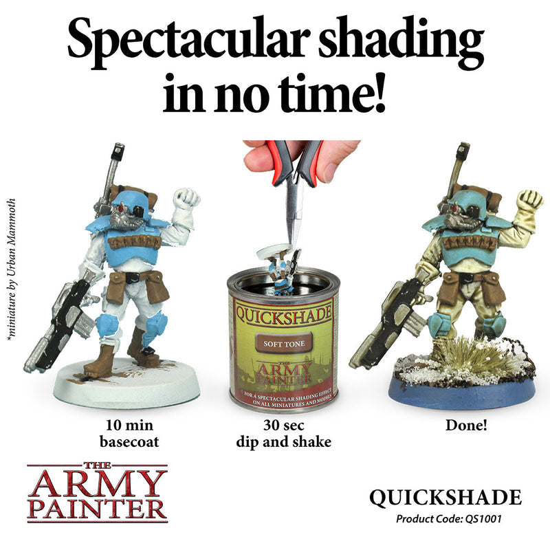 Army Painter Quickshades: Soft Tone 250 ml.