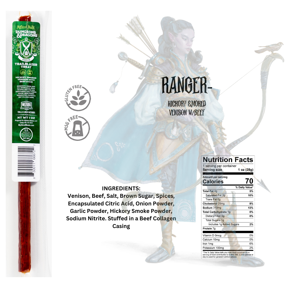 Dungeons and Dragons Snack Sticks