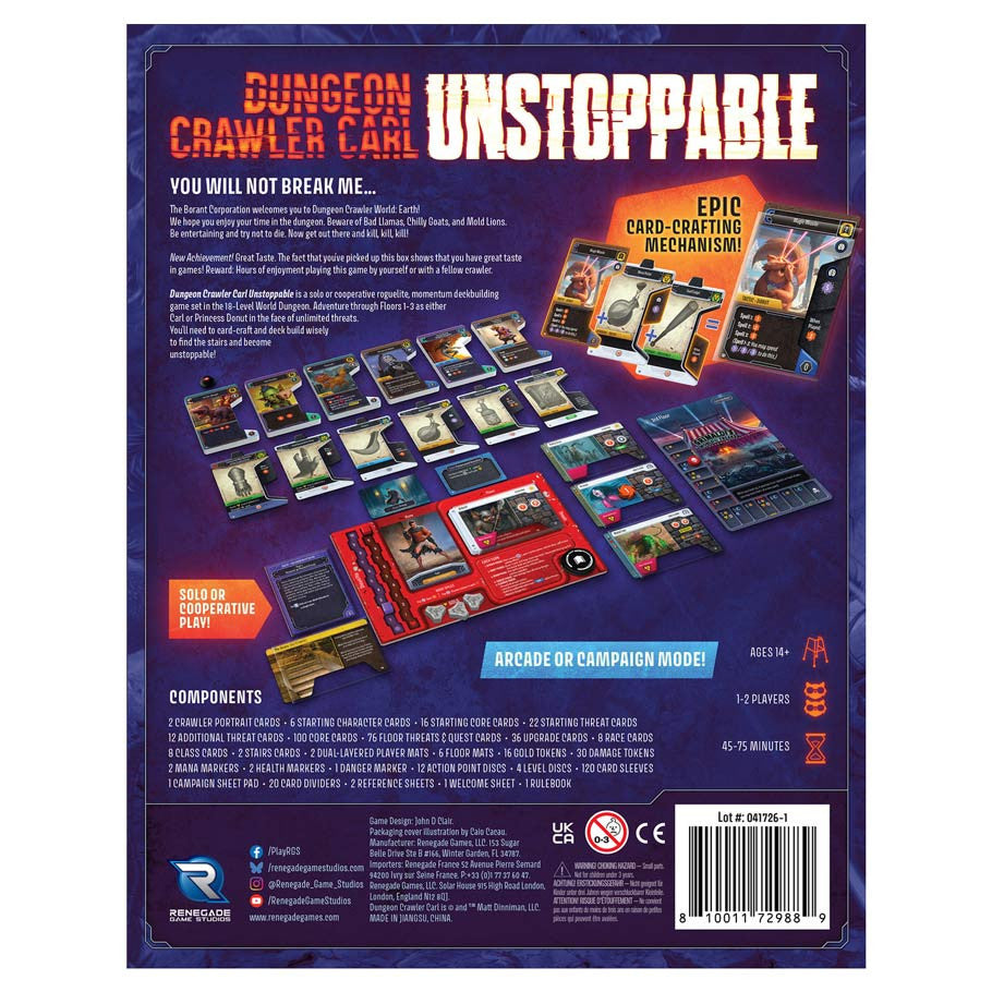 Dungeon Crawler Carl Unstoppable