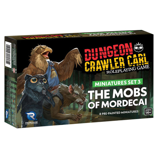 Dungeon Crawler Carl RPG: Miniatures Set 3: Mobs of Mordecai