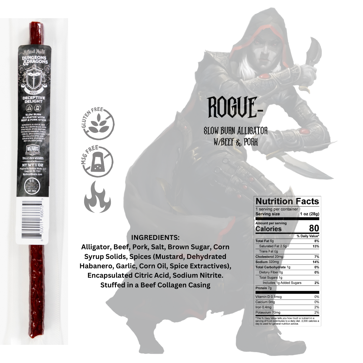 Dungeons and Dragons Snack Sticks