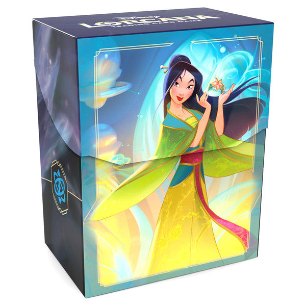 Deck Box: Disney Lorcana: Set 9: Fabled: Mulan