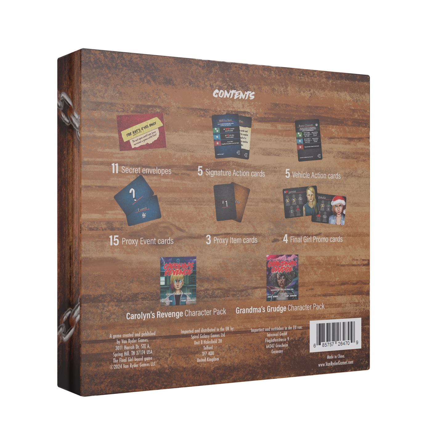 Final Girl: Series 3 - Guest Stars Box