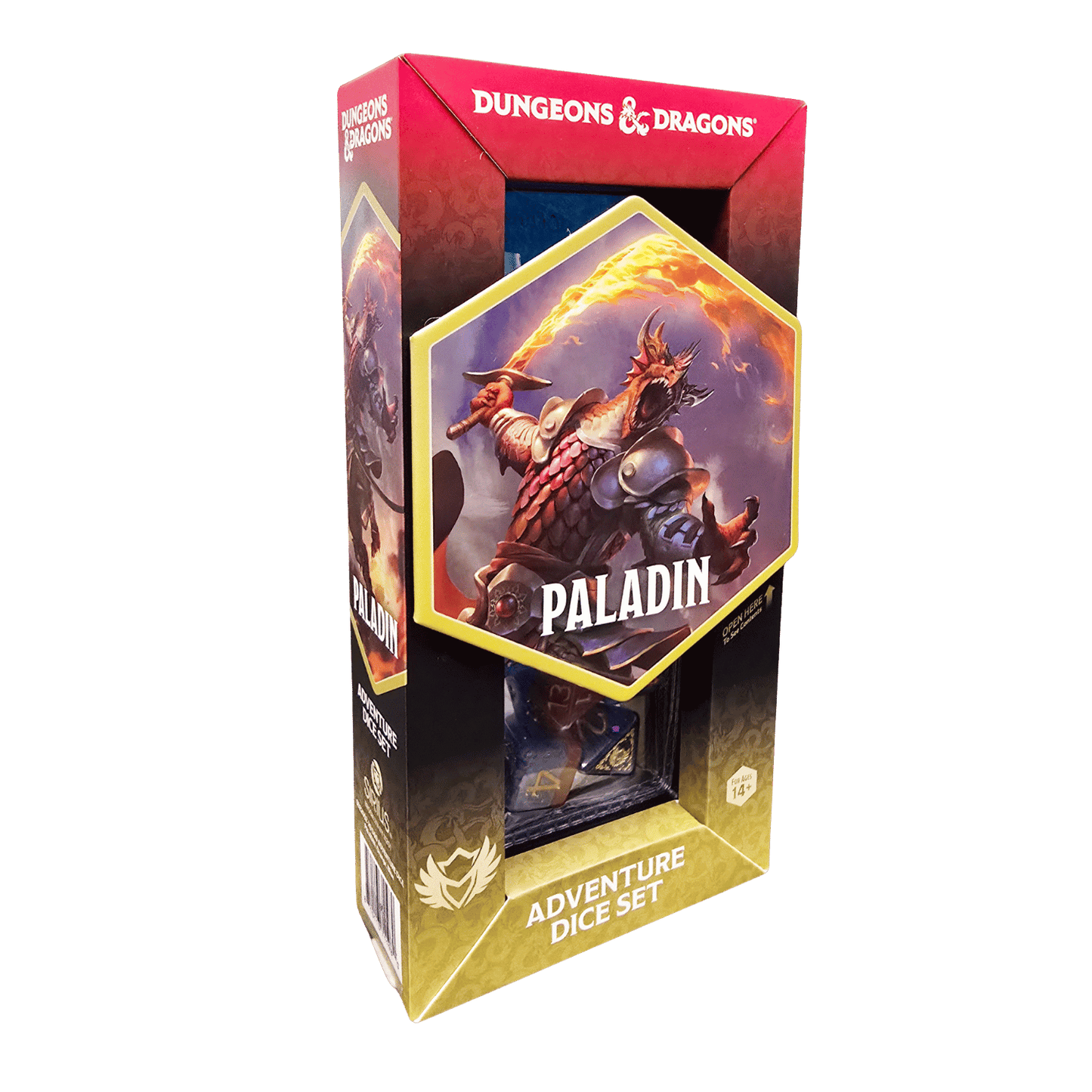 Dungeons and Dragons: Adventurer Dice: Paladin Orange and Blue