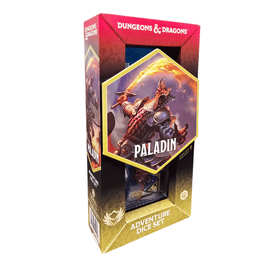 Dungeons and Dragons: Adventurer Dice: Paladin Orange and Blue