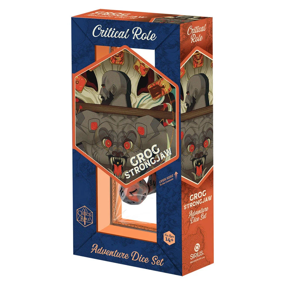 Sirius Dice: Vox Machina Adventure Dice: Grog Strongjaw