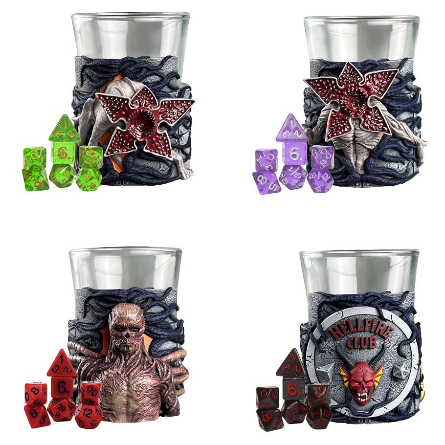 7-Set Stranger Things Mini Dice Cups
