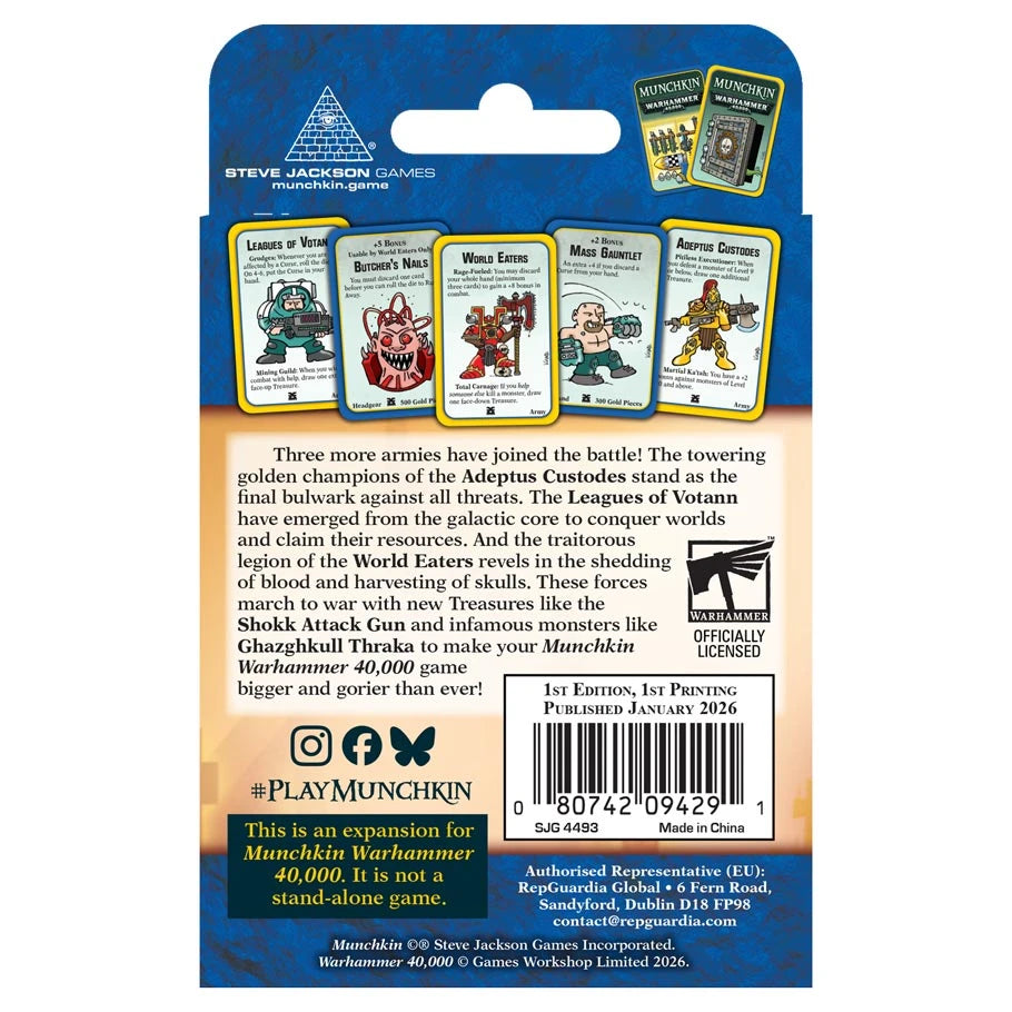 Munchkin Warhammer 40,000: Grudges And Gore