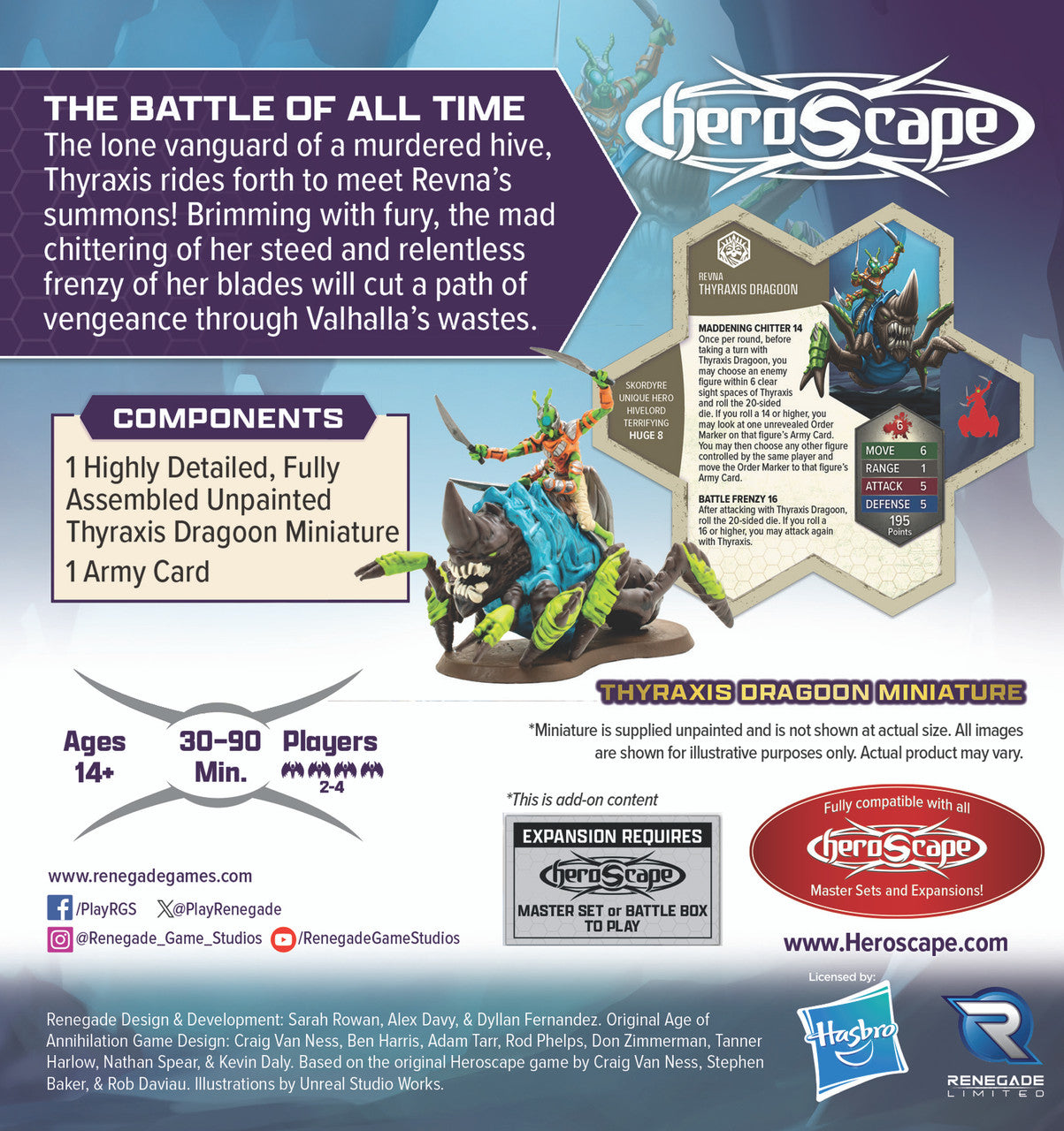 Heroscape: Thyraxis Dragoon