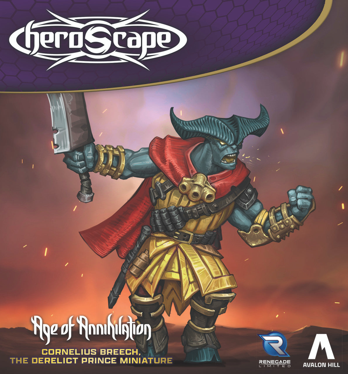 Heroscape: Cornelius Breech Miniature Promo