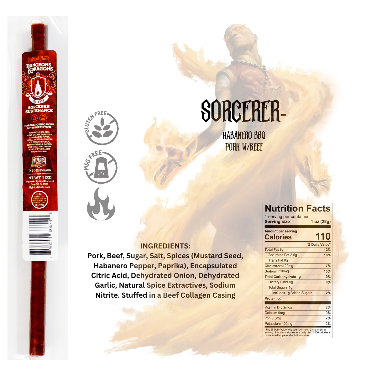Dungeons and Dragons Snack Sticks