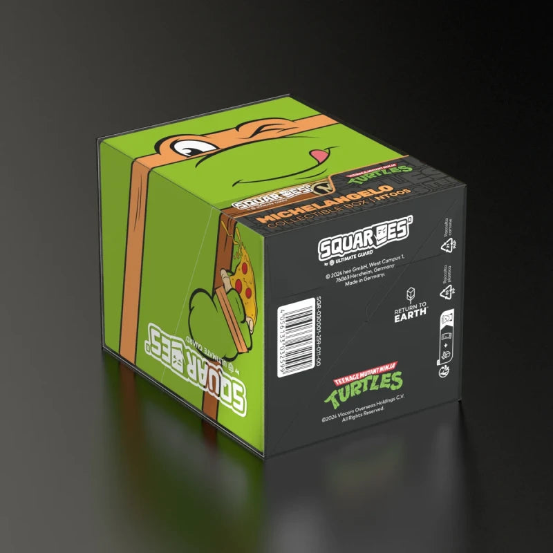 Squaroes 100+ Deckbox: Teenage Mutant Ninja Turtles - Michelangelo