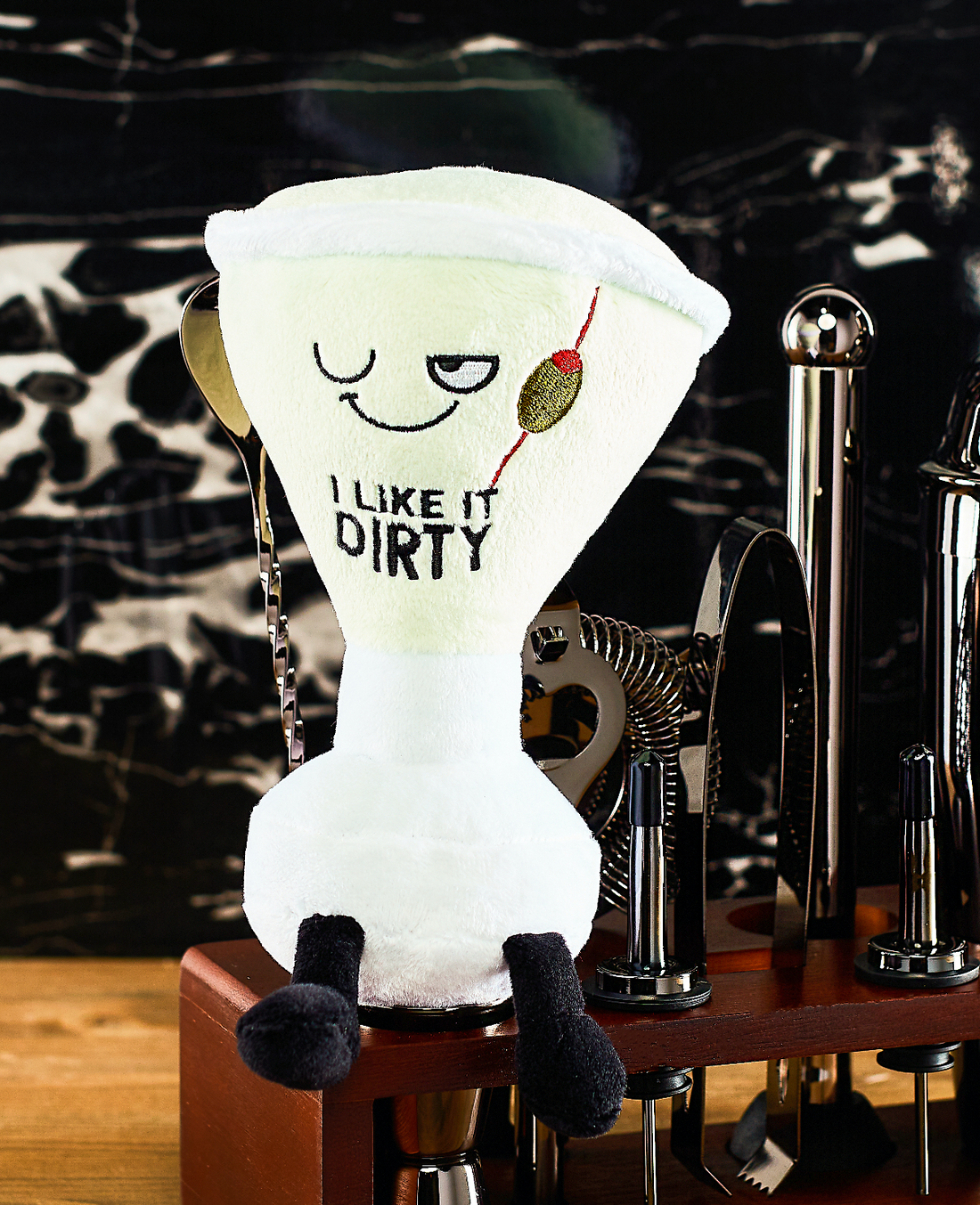 "I Like It Dirty" Plush Martini