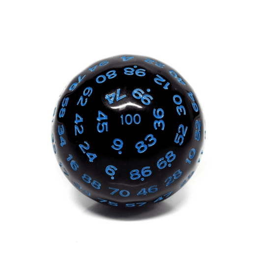 45MM D100 - BLACK OPAQUE WITH BLUE