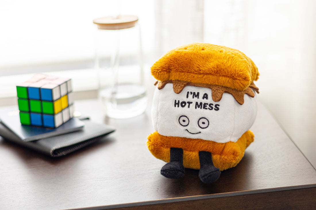 "I'm a Hot Mess" Plush Smore