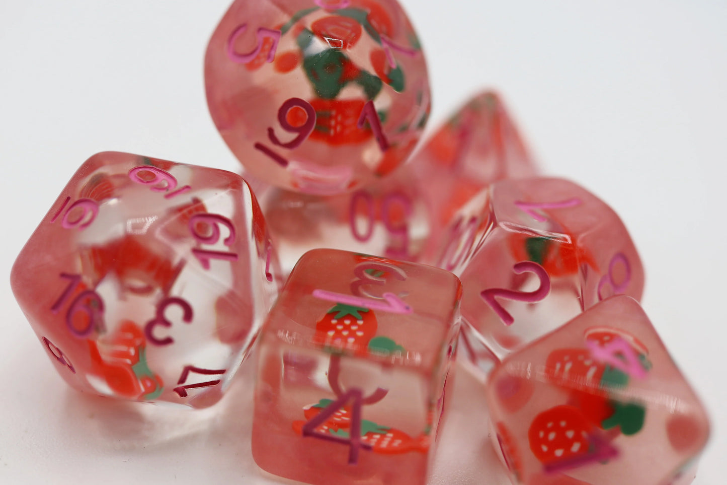 Strawberry Shortcake Dice Set