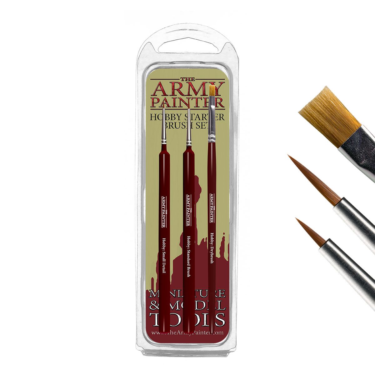 The Army Painter: Hobby Brush Starter Set