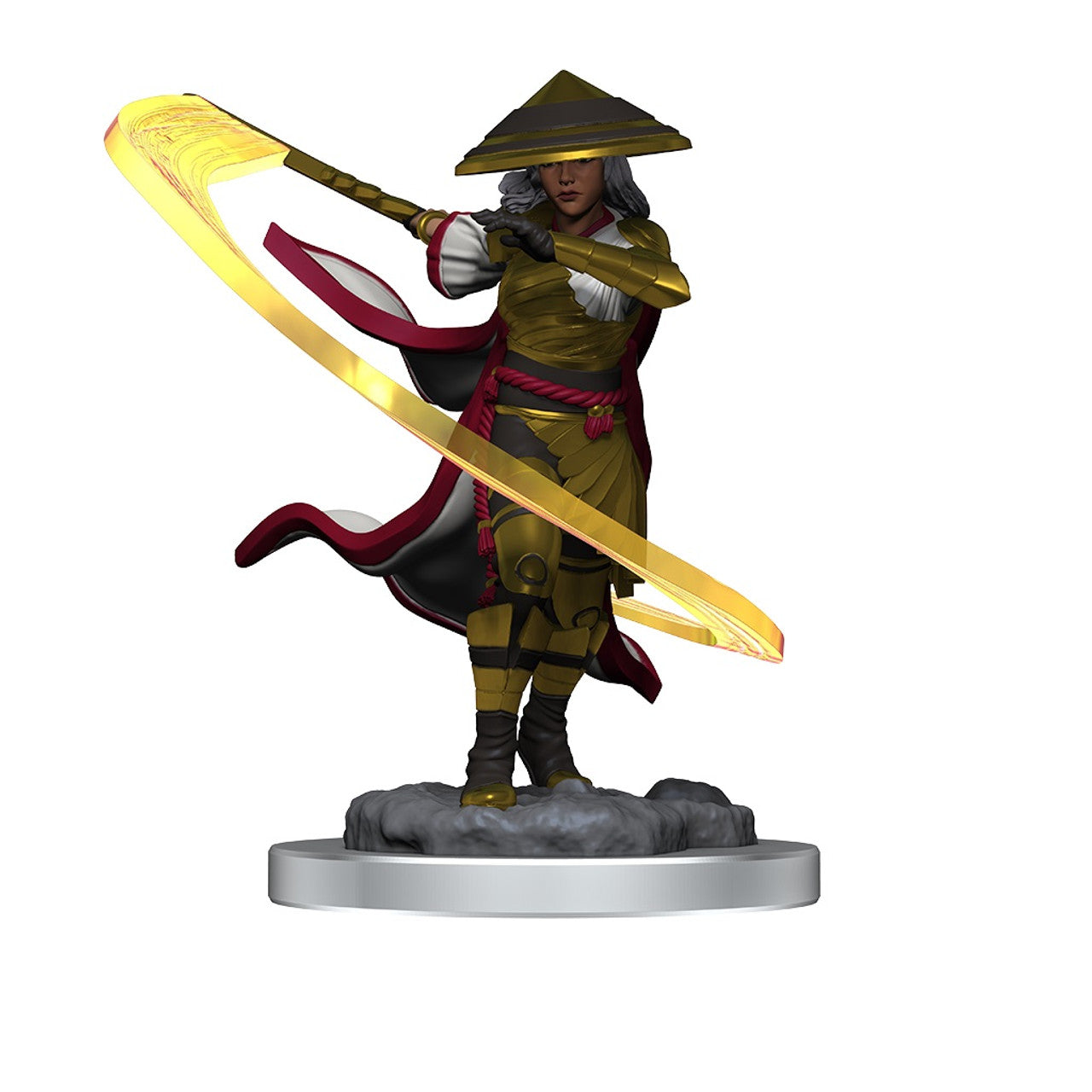 Magic the Gathering Unpainted Miniatures: W05 Kaito Shizuki & the Wanderer