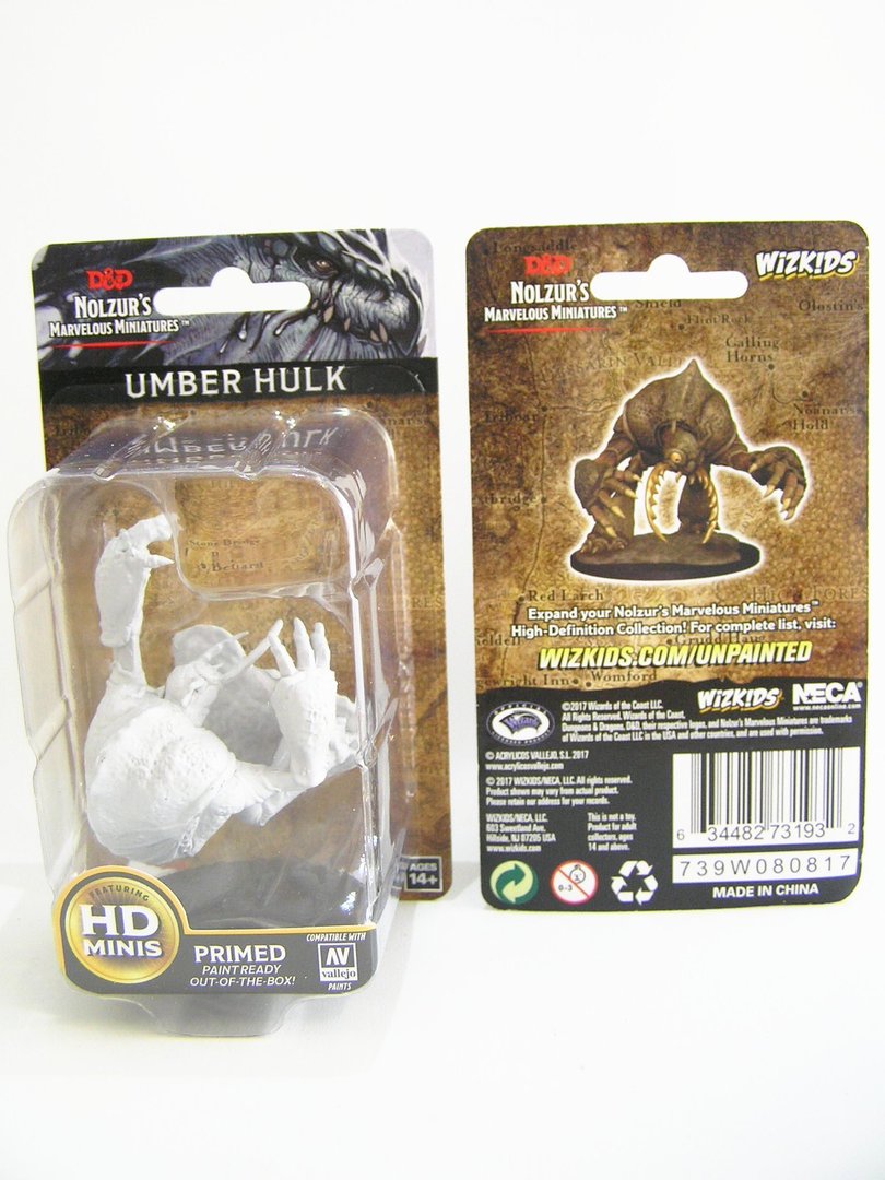 D&D: Nmu Umber Hulk Unpainted Miniature