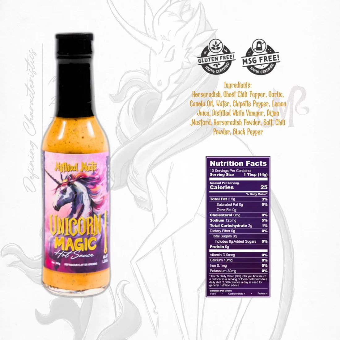 Mythical Meats® Hot Sauces