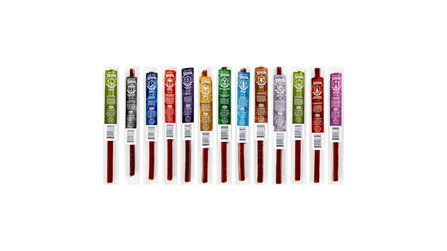 Dungeons and Dragons Snack Sticks
