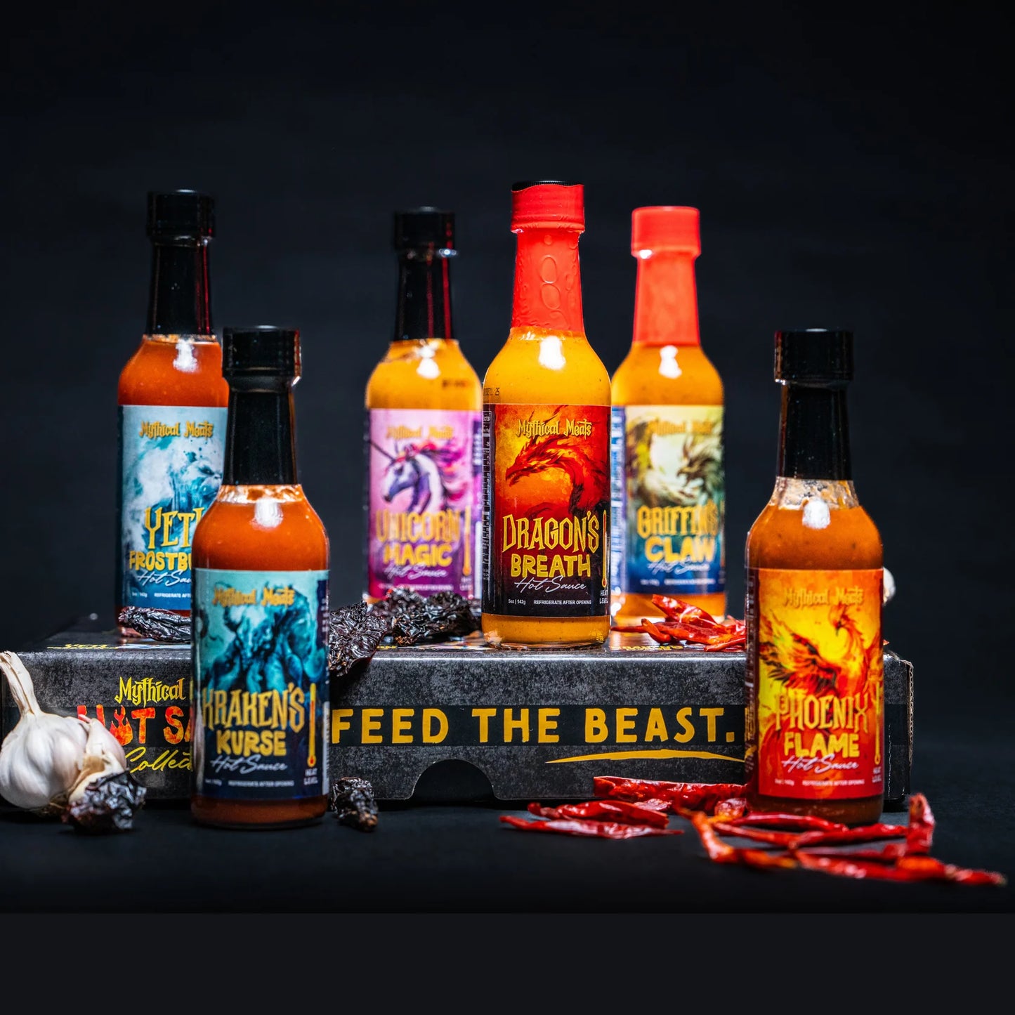 Mythical Meats® Hot Sauces