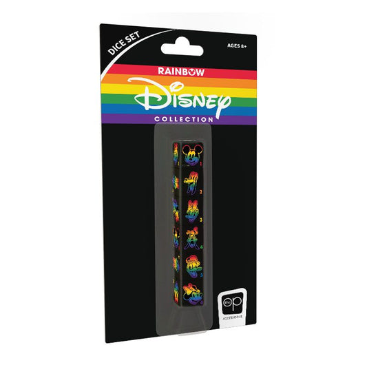 Disney Pride d6 Dice-: 6 dice