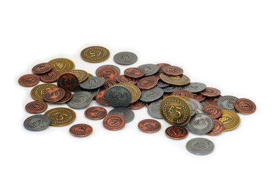 Viticulture: 72 Metal Lira Coins