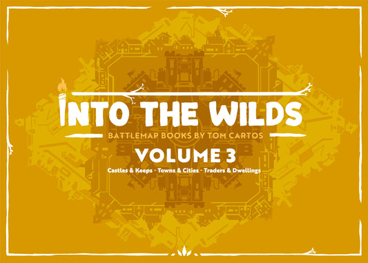 INTO THE WILDS: BATTLEMAP BOOKS (VOLUME 3)