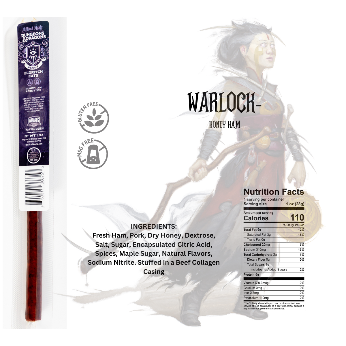 Dungeons and Dragons Snack Sticks