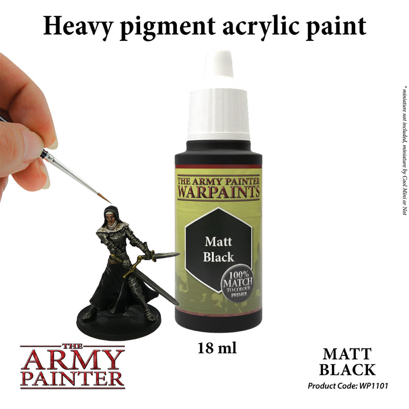 Army Painter Warpaints: Matt Black