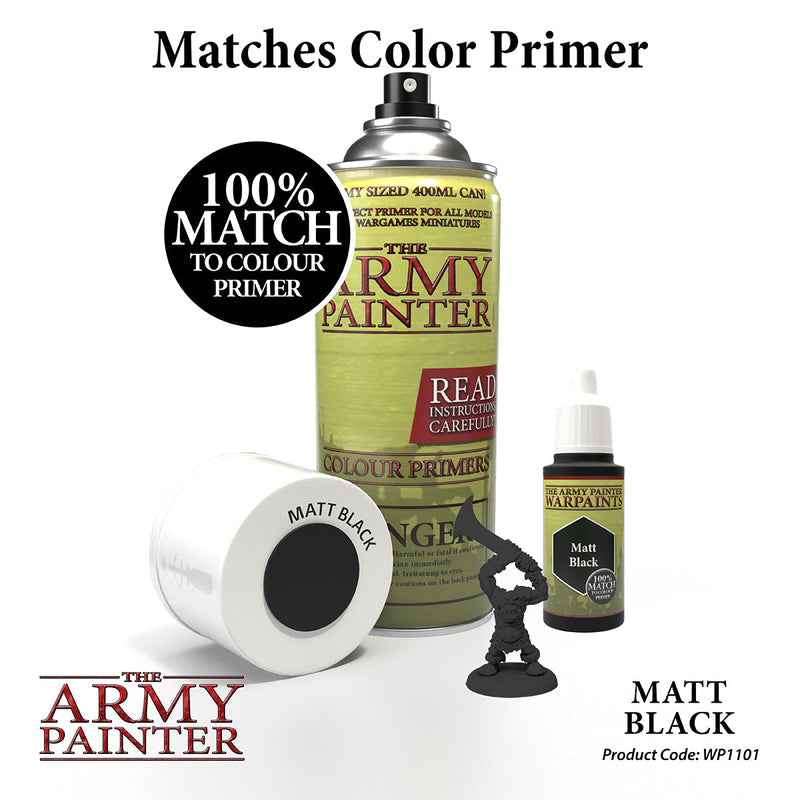 Army Painter Warpaints: Matt Black