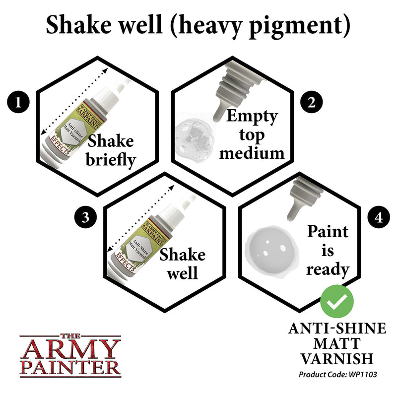 Army Painter Warpaints: Anti-Shine Varnish