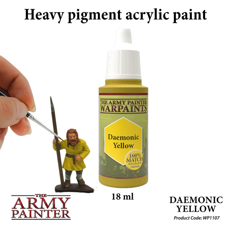 Army Painter Warpaints: Daemonic Yellow
