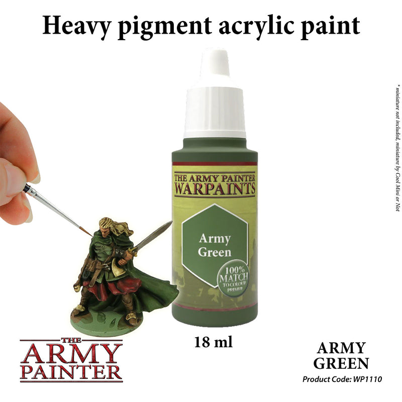 Army Painter Warpaints: Army Green