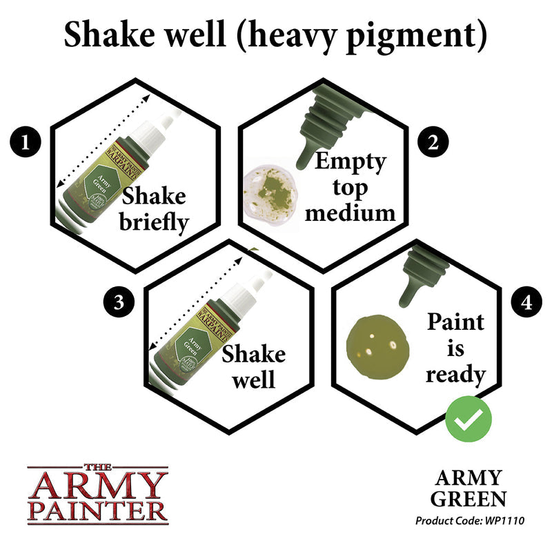 Army Painter Warpaints: Army Green