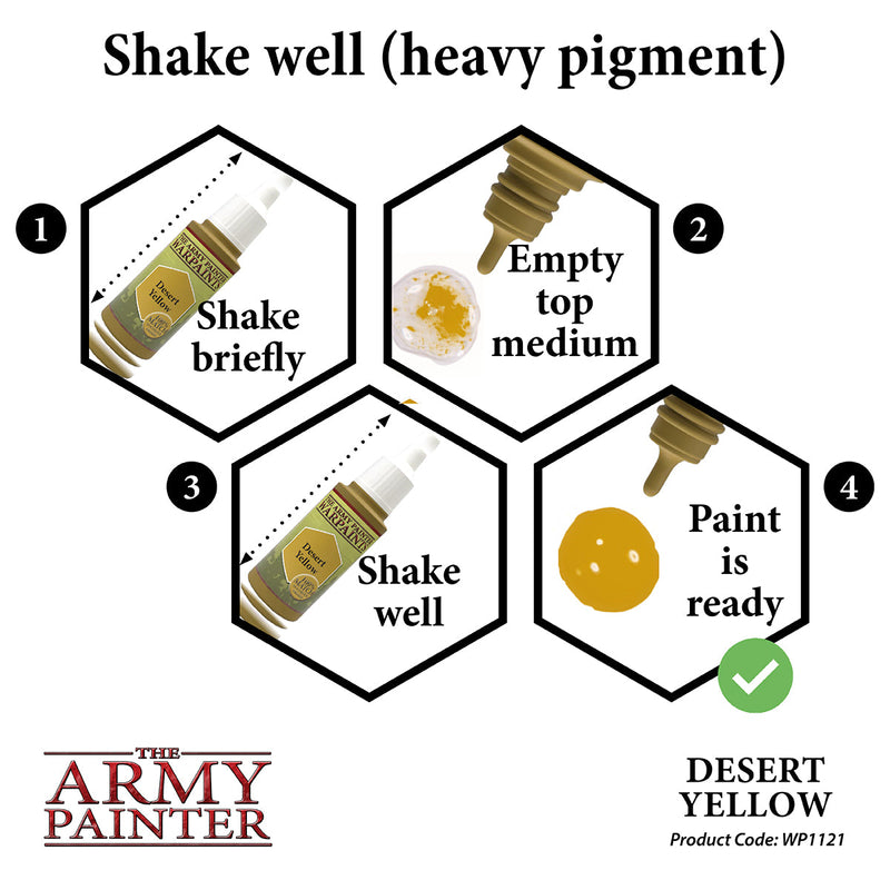 Army Painter Warpaints: Desert Yellow