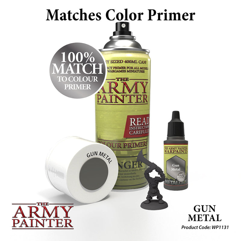 Army Painter Warpaints: Metallics Gun Metal