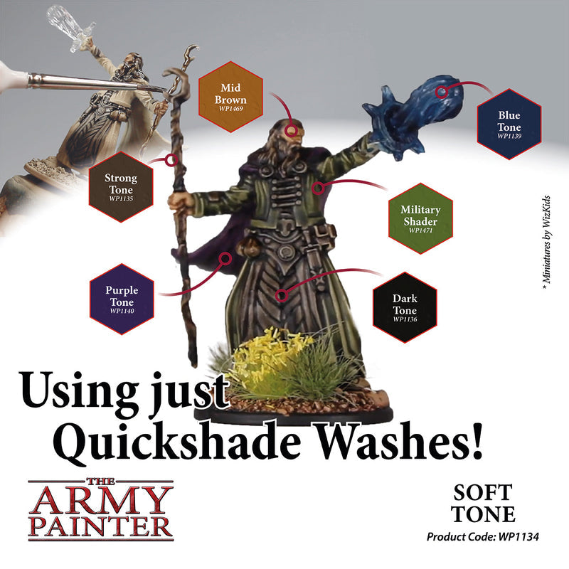 Army Painter Warpaints: Washes Soft Tone